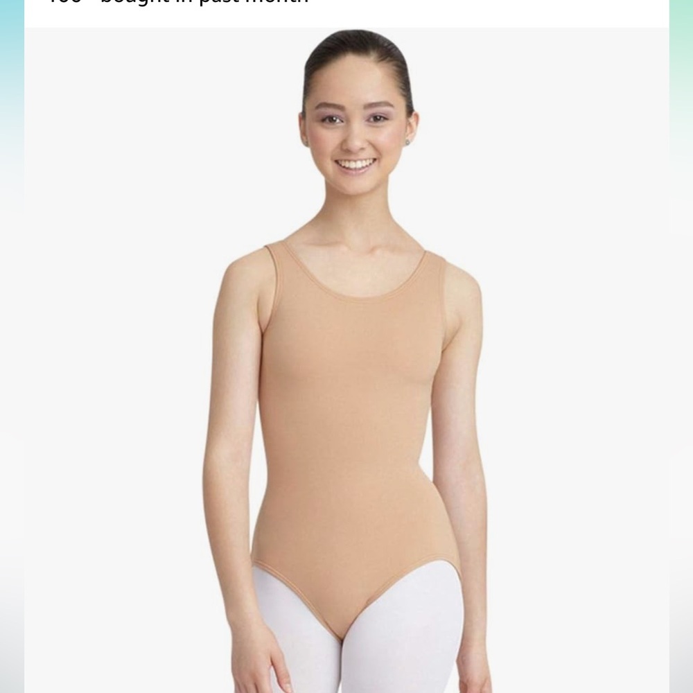 Capezio Women's Team Basic Tank Leotard NWT